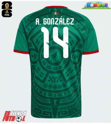 México Armando Gonzalez #14 Primera Equipación Mundial 2026 Manga Corta